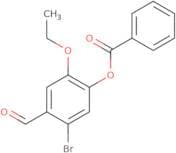 5-Bromo-2-ethoxy-4-formylphenyl benzoate