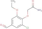 2-(2-Chloro-6-ethoxy-4-formylphenoxy)acetamide