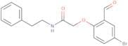 2-(4-Bromo-2-formylphenoxy)-N-(2-phenylethyl)acetamide
