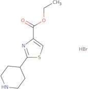 Ethyl 2-(piperidin-4-yl)-1,3-thiazole-4-carboxylate hydrobromide