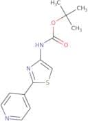 tert-Butyl N-[2-(pyridin-4-yl)-1,3-thiazol-4-yl]carbamate