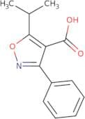 5-Isopropyl-3-phenylisoxazole-4-carboxylic acid