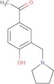 1-[4-Hydroxy-3-(pyrrolidin-1-ylmethyl)phenyl]ethan-1-one