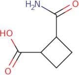 2-Carbamoylcyclobutane-1-carboxylic acid