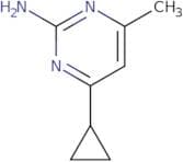 4-Cyclopropyl-6-methylpyrimidin-2-amine