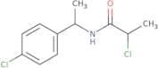 2-Chloro-N-[1-(4-chlorophenyl)ethyl]propanamide