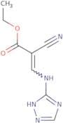 ethyl 2-nitrilo-3-(3H-2,3,5-triazolylamino)prop-2-enoate