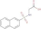 2-(Naphthalene-2-sulfonamido)acetic acid
