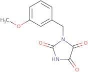 1-[(3-Methoxyphenyl)methyl]imidazolidine-2,4,5-trione