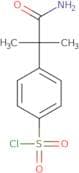 4-(1-Carbamoyl-1-methylethyl)benzene-1-sulfonyl chloride