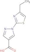 1-(4-Ethyl-1,3-thiazol-2-yl)-1H-pyrazole-4-carboxylic acid