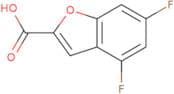 4,6-Difluoro-1-benzofuran-2-carboxylic acid