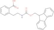 2-[2-({[(9H-Fluoren-9-yl)methoxy]carbonyl}amino)ethyl]benzoic acid