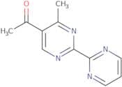 1-[4-Methyl-2-(pyrimidin-2-yl)pyrimidin-5-yl]ethan-1-one