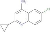 6-Chloro-2-cyclopropylquinolin-4-amine