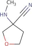 3-(Methylamino)oxolane-3-carbonitrile