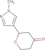 2-(1-Methyl-1H-pyrazol-4-yl)oxan-4-one