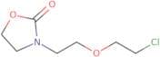 3-[2-(2-Chloroethoxy)ethyl]-1,3-oxazolidin-2-one