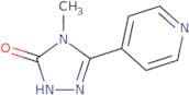 4-Methyl-3-(pyridin-4-yl)-4,5-dihydro-1H-1,2,4-triazol-5-one
