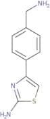 4-[4-(Aminomethyl)phenyl]-1,3-thiazol-2-amine