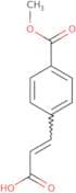 (2E)-3-[4-(Methoxycarbonyl)phenyl]prop-2-enoic acid