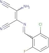 2-amino-1-(1-aza-2-(2-chloro-6-fluorophenyl)vinyl)ethene-1,2-dicarbonitrile