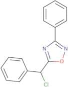 5-[Chloro(phenyl)methyl]-3-phenyl-1,2,4-oxadiazole