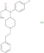 N-(4-Chlorophenyl)-N-[1-(2-phenylethyl)piperidin-4-yl]propanamide hydrochloride