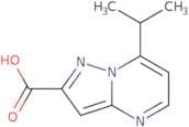 7-(Propan-2-yl)pyrazolo[1,5-a]pyrimidine-2-carboxylic acid
