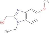 (1-Ethyl-5-methoxy-1H-1,3-benzodiazol-2-yl)methanol