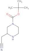 tert-Butyl 3-(cyanomethyl)piperazine-1-carboxylate