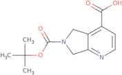 6-[(tert-Butoxy)carbonyl]-5H,6H,7H-pyrrolo[3,4-b]pyridine-4-carboxylic acid