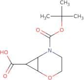 5-[(tert-Butoxy)carbonyl]-2-oxa-5-azabicyclo[4.1.0]heptane-7-carboxylic acid