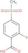 2-Fluoro-4-(methylsulfonyl)benzoic acid