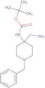 tert-Butyl N-[4-(aminomethyl)-1-benzylpiperidin-4-yl]carbamate
