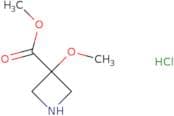 Methyl 3-methoxyazetidine-3-carboxylate HCl