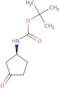 (S)-tert-Butyl (3-oxocyclopentyl)carbamate