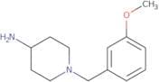 1-[(3-Methoxyphenyl)methyl]piperidin-4-amine