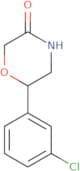 6-(3-Chlorophenyl)morpholin-3-one