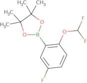 2-(Difluoromethoxy)-5-fluorobenzeneboronic acid, pinacol ester