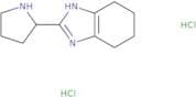 2-(Pyrrolidin-2-yl)-4,5,6,7-tetrahydro-1H-1,3-benzodiazole dihydrochloride