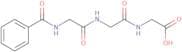 Bz-Gly-Gly-Gly [Hippuryl-Glycyl-Glycine]