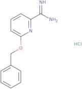 6-(Benzyloxy)picolinimidamide hydrochloride