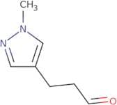 3-(1-Methyl-1H-pyrazol-4-yl)propanal