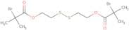 Bis[2-(2'-bromoisobutyryloxy)ethyl]disulfide