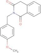 2-[(4-Methoxyphenyl)methyl]-1,2,3,4-tetrahydroisoquinoline-1,3-dione
