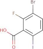 3-Bromo-2-fluoro-6-iodobenzoic acid