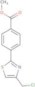 Methyl 4-[4-(chloromethyl)-1,3-thiazol-2-yl]benzoate