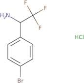 1-(4-Bromophenyl)-2,2,2-trifluoroethanamine hydrochloride