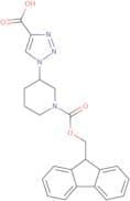 1-(1-{[(9H-Fluoren-9-yl)methoxy]carbonyl}piperidin-3-yl)-1H-1,2,3-triazole-4-carboxylic acid